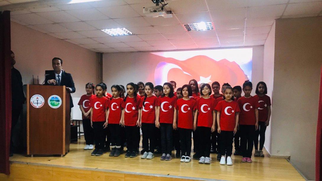İlçemizde 12 Mart İstiklal Marşı'nın Kabulü Ve Mehmet Akif Ersoy'u Anma Töreni Yapıldı.