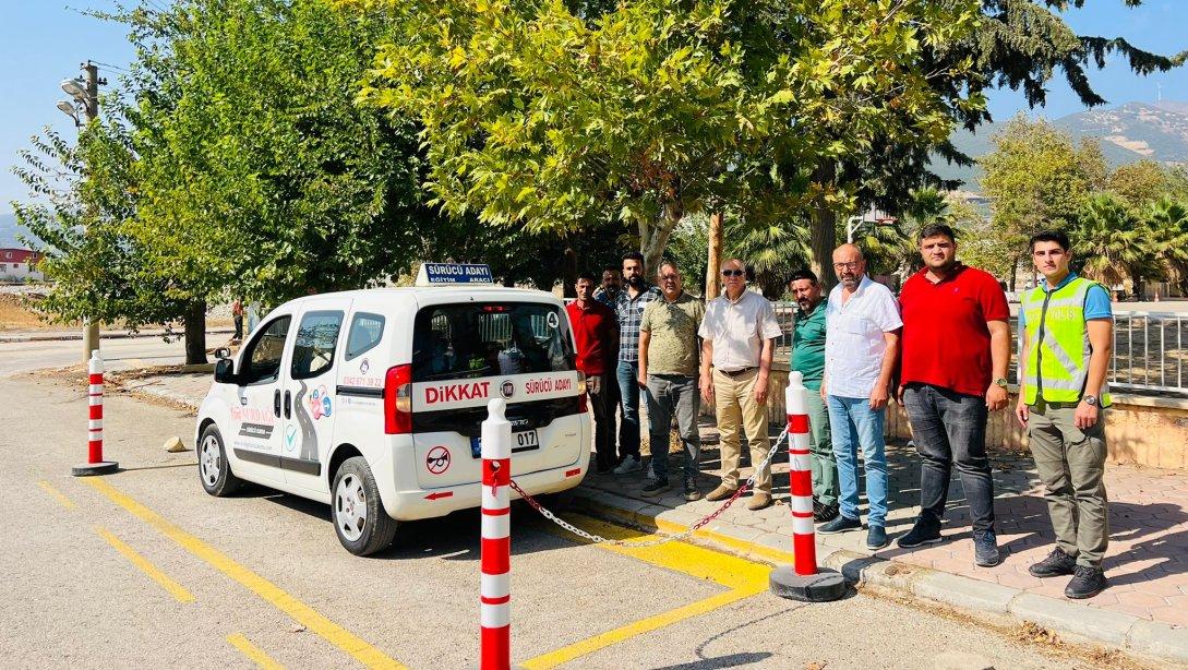 İlçemizde MTSK Direksiyon Dersi Sınavı Yapıldı.