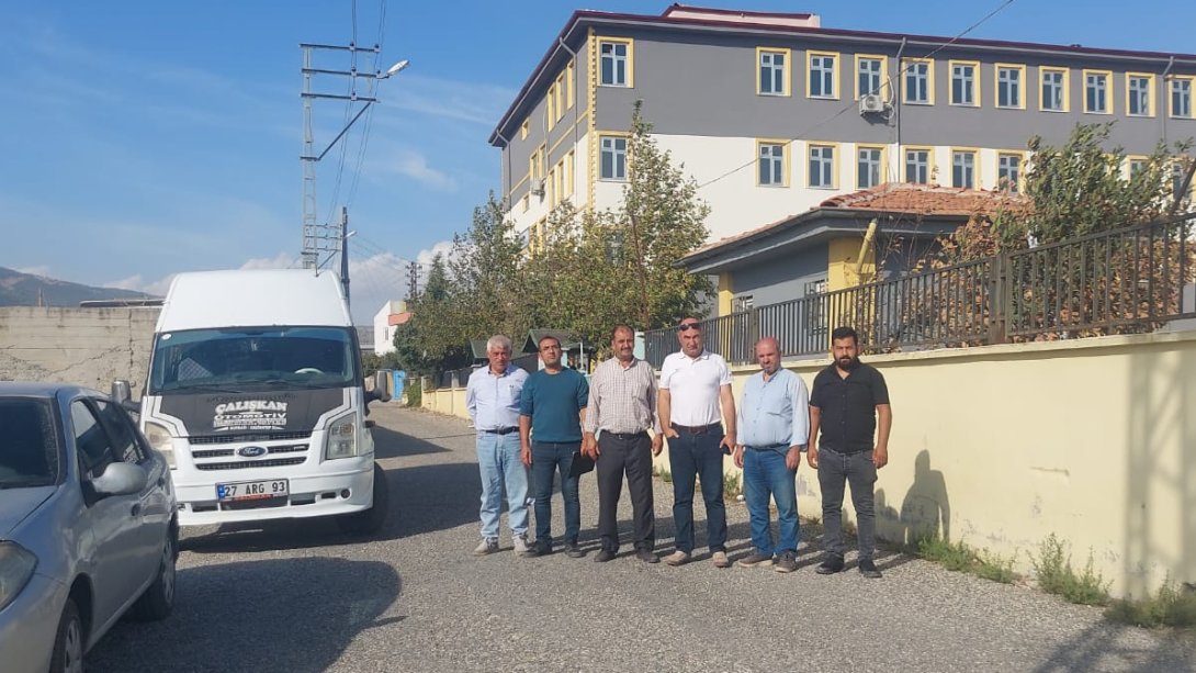 Hüsniye Özdemir İmamhatip Ortaokulu Servis Araçları Denetimi