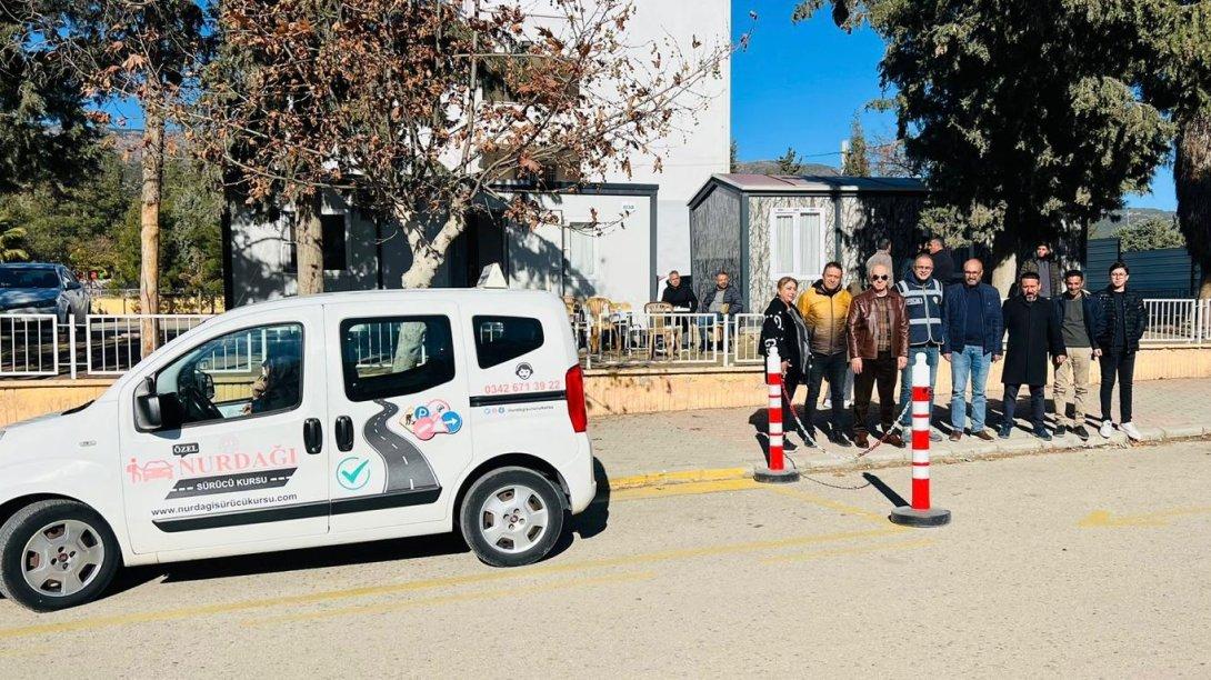 İlçemizde MTSK Direksiyon Dersi Sınavı Yapıldı.